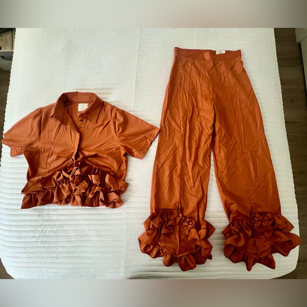 Carolina Sanz Rust Shirt